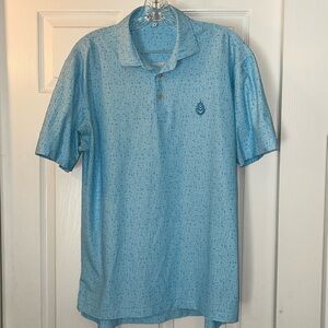 Peter Millar 3 Button Polo. Size M